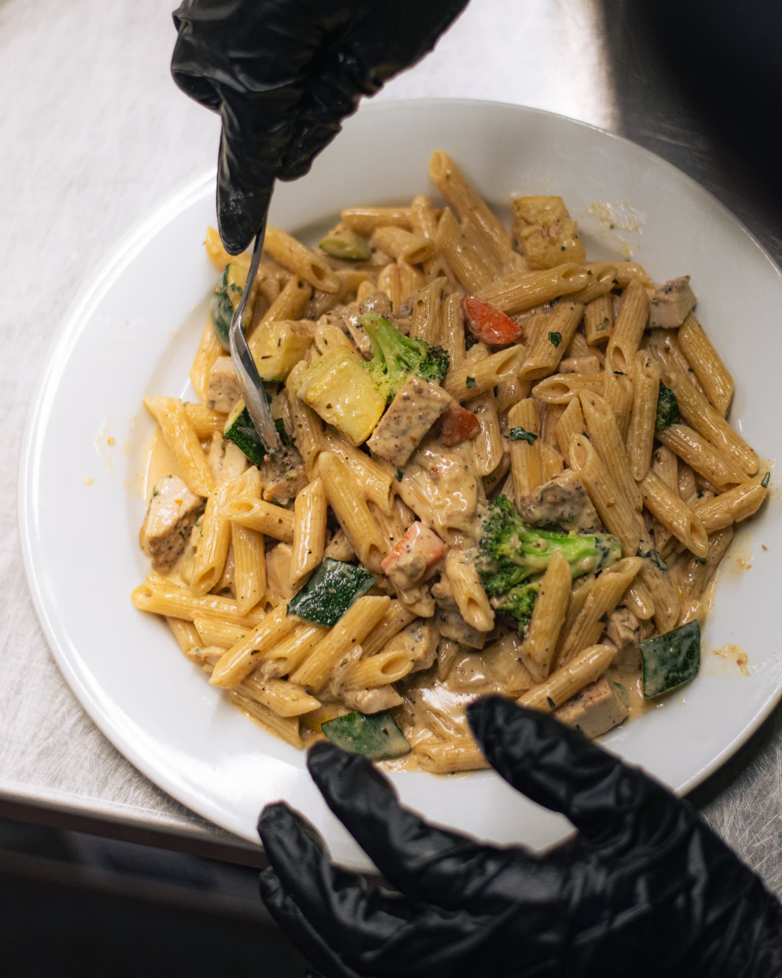 Chicken penne pasta